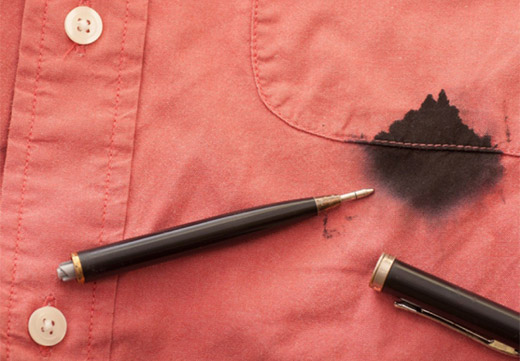 Обзор средств для удаления чернил от ручки с одежды